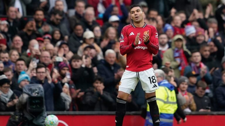 Rapor Pemain MU vs Aston Villa: Bruno Fernandes Lampaui Rekor David Beckham