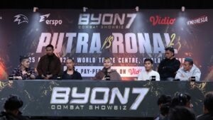 Byon Combat Showbiz 7 Gelar Laga Perdana di Malaysia